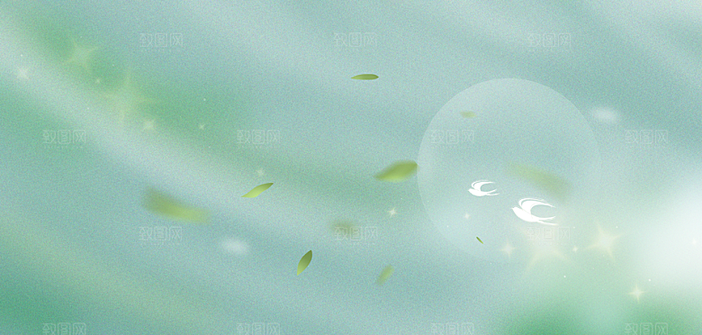 春天小清新简约大气海报