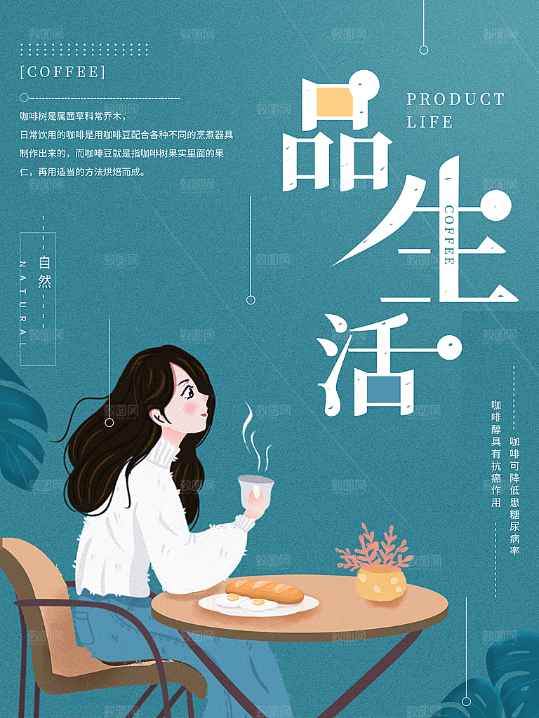 咖啡推广宣传海报