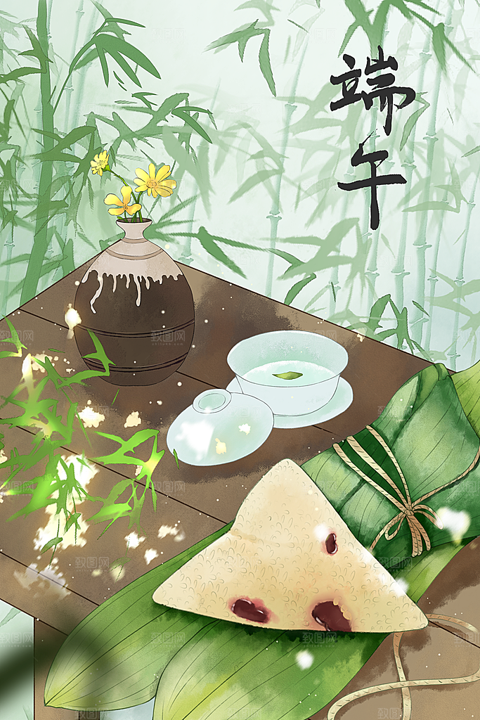 国潮风插画设计图