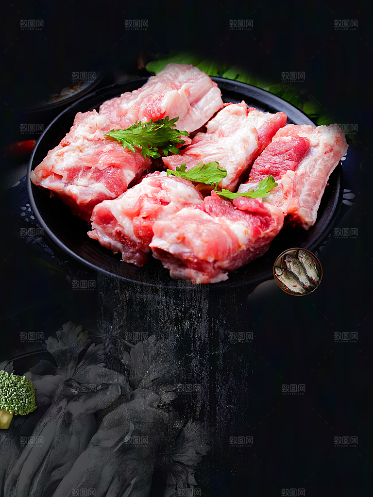 美食餐饮推广宣传海报
