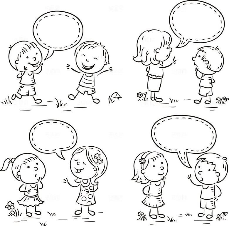 卡通可爱六一儿童节手绘插画素材