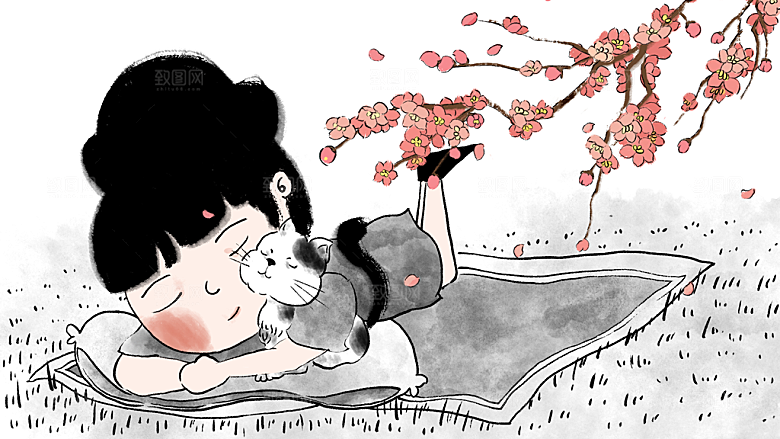 二十四节气插画设计图