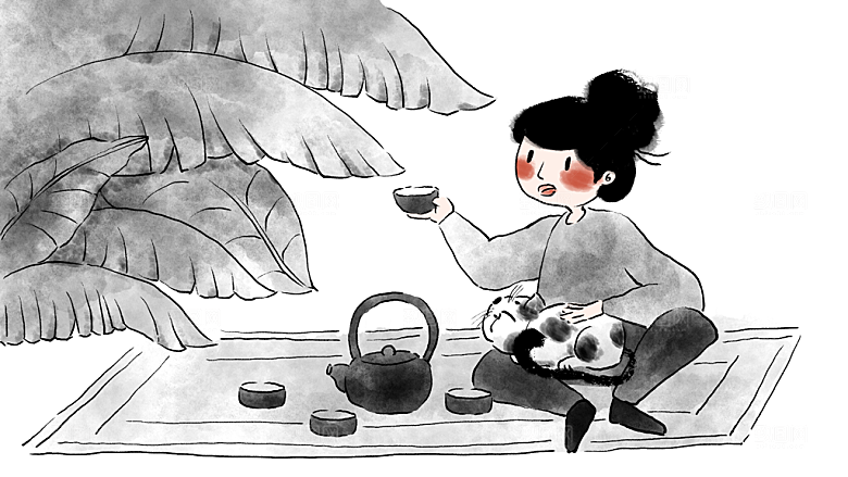 二十四节气插画设计图