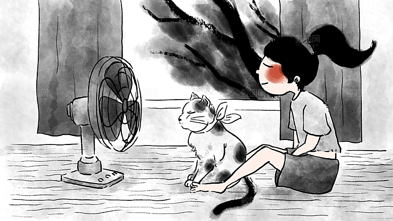 二十四节气插画设计图