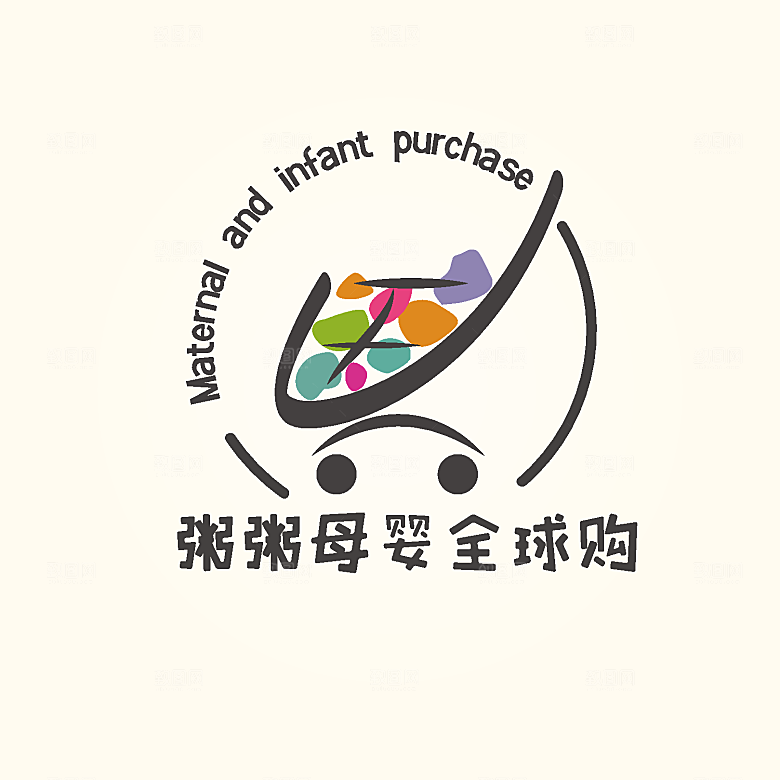 母婴全球购标志商标logo