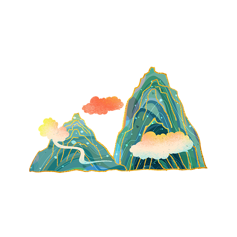 中国风国潮手绘插画