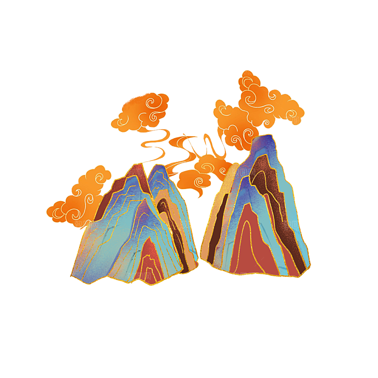 中国风国潮手绘插画