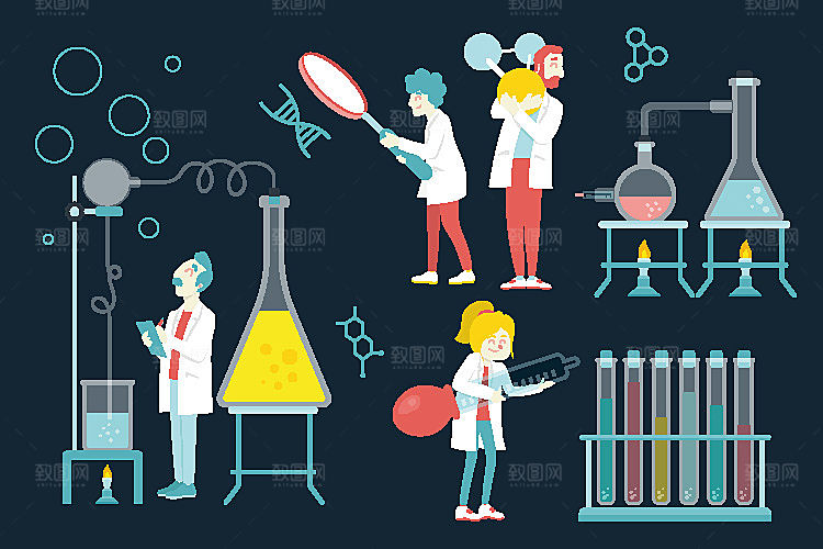 医学医疗医院健康插画图