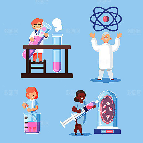 医学医疗医院健康插画图