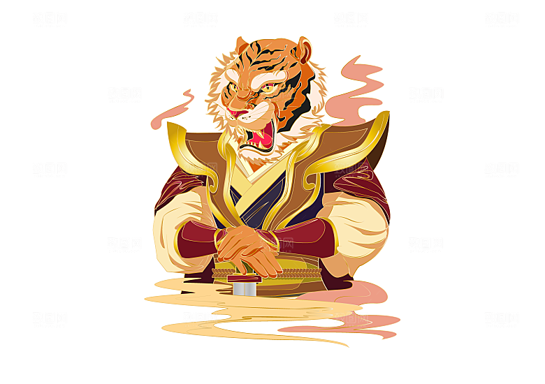 简约卡通可爱插画元素素材