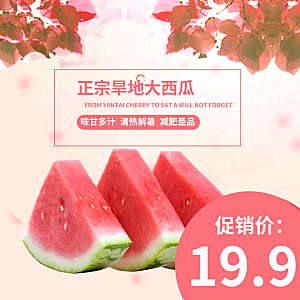 电商淘宝水果价格介绍促销主图模板