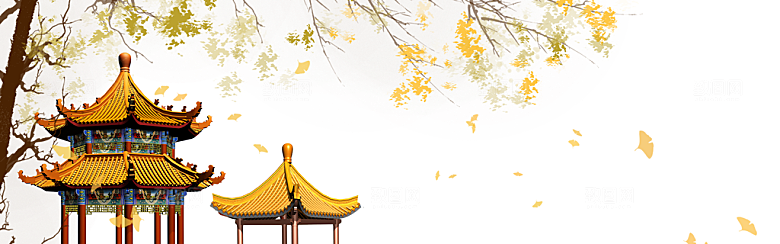 中式复古简约大气背景