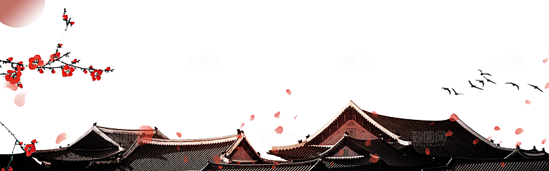中式复古简约大气背景