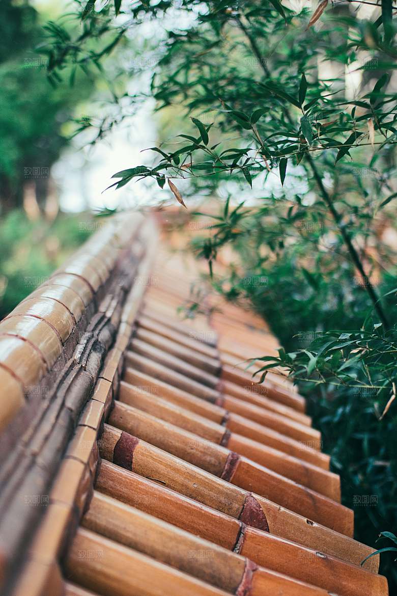 古风建筑中国风摄影背景图片