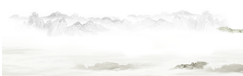 山水水墨中式简约大气背景