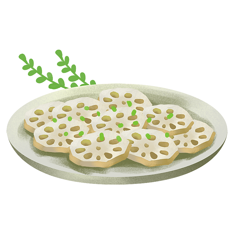 中式菜品复古水彩手绘川菜美食小炒餐饮