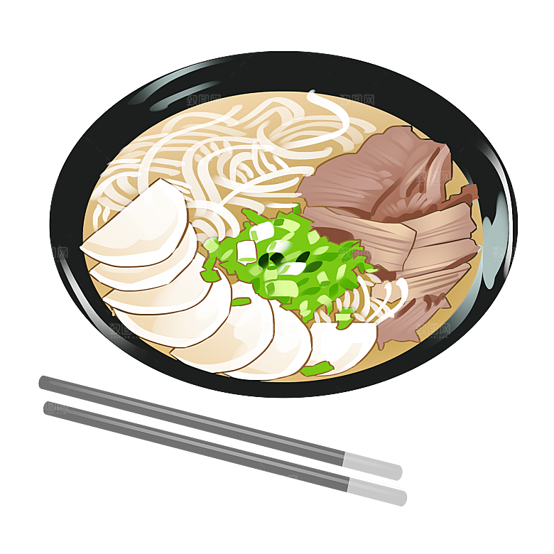 中式菜品复古水彩手绘川菜美食小炒餐饮