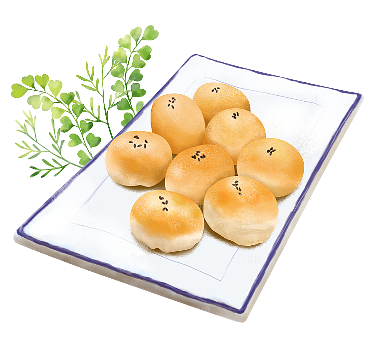 中式菜品复古水彩手绘川菜美食小炒餐饮