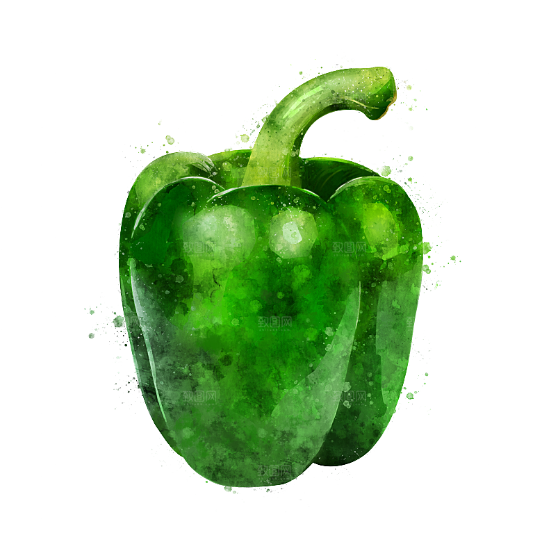 水果蔬菜美食餐饮插画PNG免扣元素