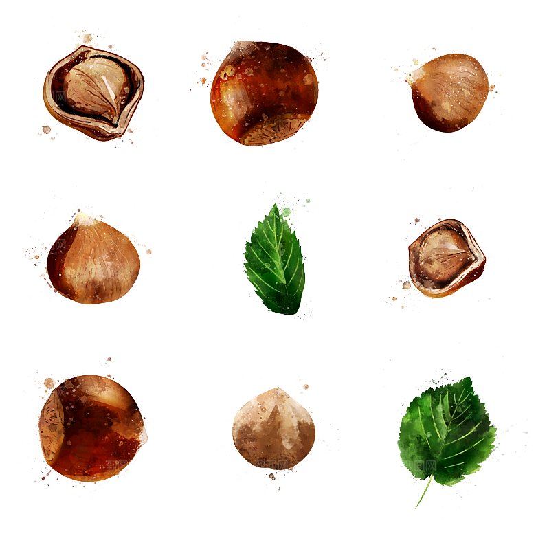 水果蔬菜美食餐饮插画PNG免扣元素