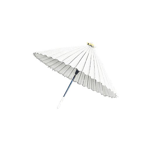 中国古风油纸伞卡通手绘油纸伞雨伞