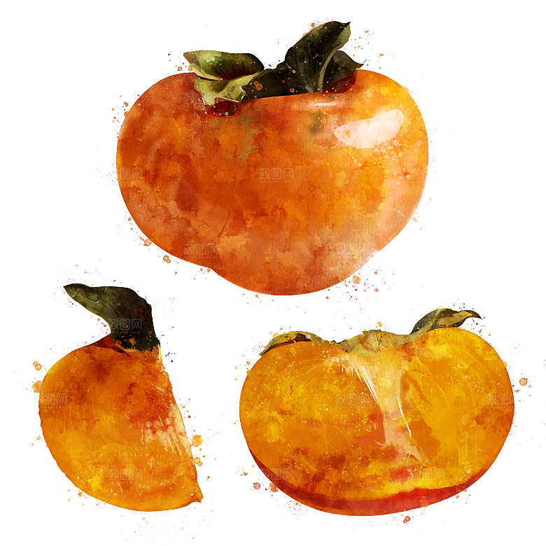 水果蔬菜美食餐饮插画PNG免扣元素