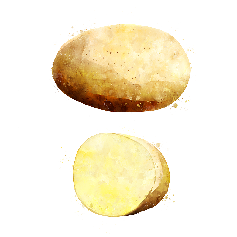 水果蔬菜美食餐饮插画PNG免扣元素