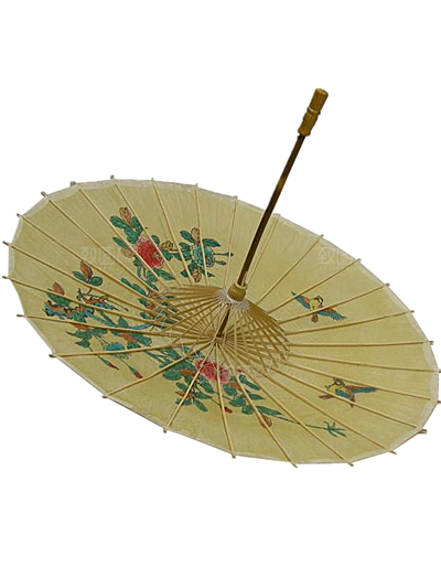 中国古风油纸伞卡通手绘油纸伞雨伞