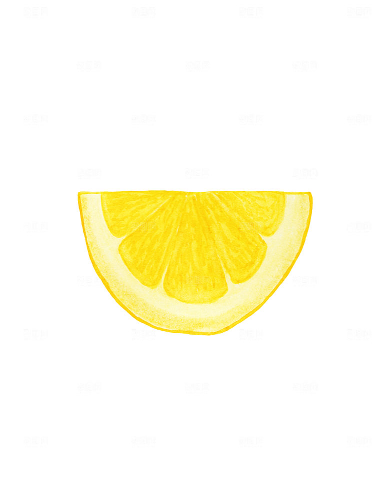 手绘水彩水墨水果蔬菜美食餐饮插画