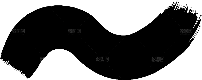 水墨山水远山云海插图免扣图片