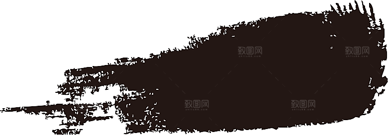 水墨山水远山云海插图免扣图片