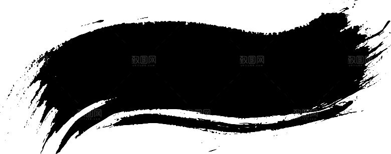 水墨山水远山云海插图免扣图片