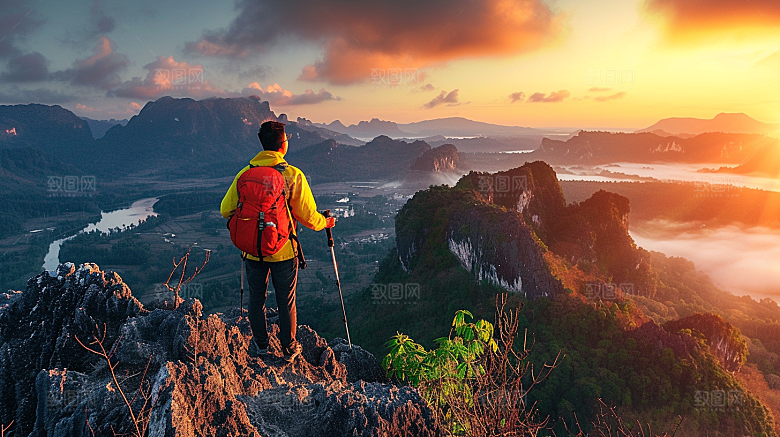 运动登山健身体育竞技类素材照片摄影图