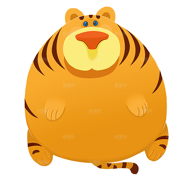 手绘卡通可爱儿童动物小猫小狗简笔画图案