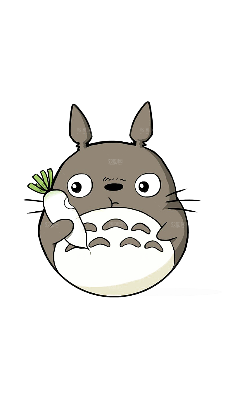 手绘卡通可爱儿童动物小猫小狗简笔画图案
