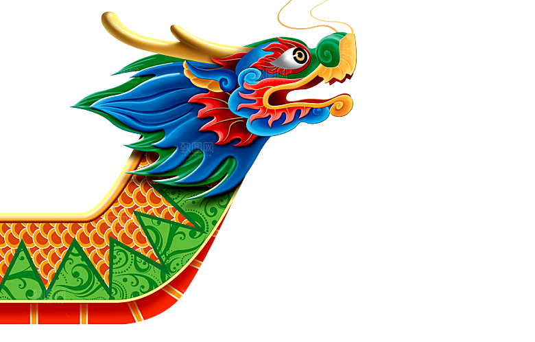 中国古风水墨龙古典图片元素
