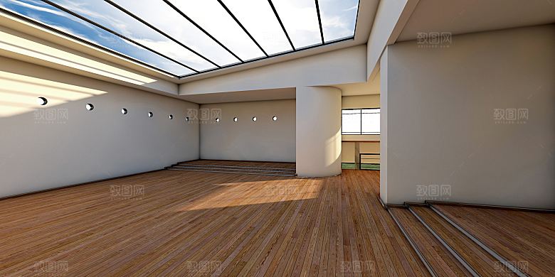 现代室内居室风格卧室简约北欧风
