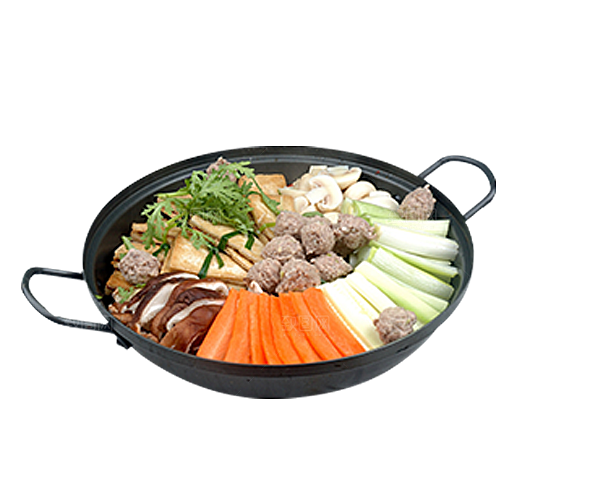 火锅免扣牛肉羊肉鸳鸯锅火锅食材