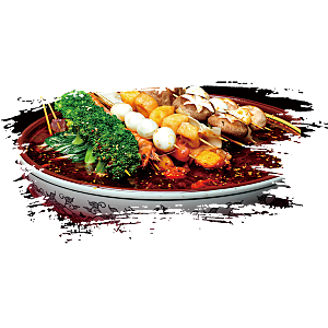 火锅免扣牛肉羊肉鸳鸯锅火锅食材