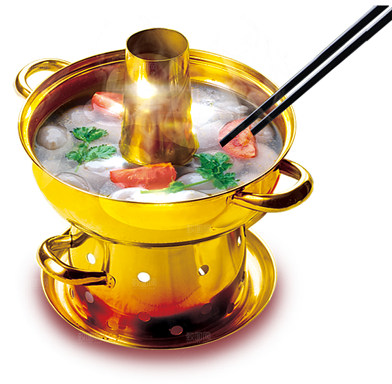 火锅免扣牛肉羊肉鸳鸯锅火锅食材