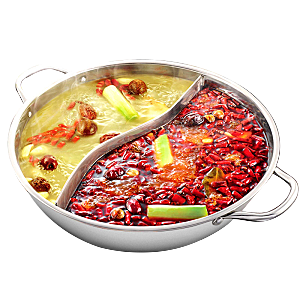火锅免扣牛肉羊肉鸳鸯锅火锅食材