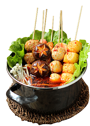 火锅免扣牛肉羊肉鸳鸯锅火锅食材
