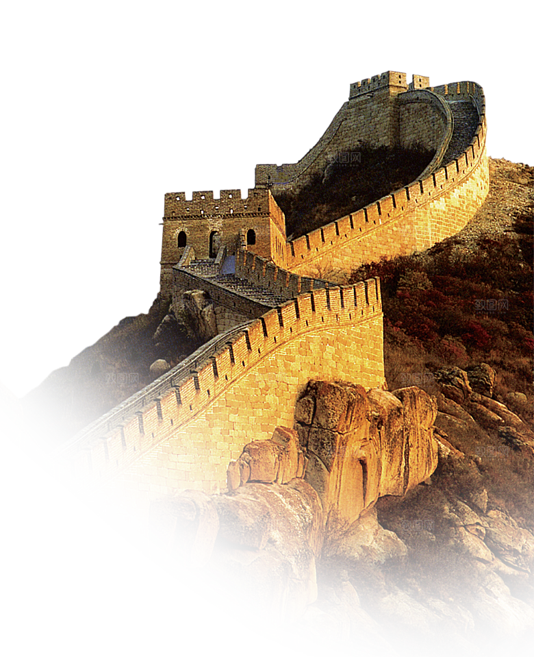 党建红色文化墙装饰透明底免抠图贴纸图片