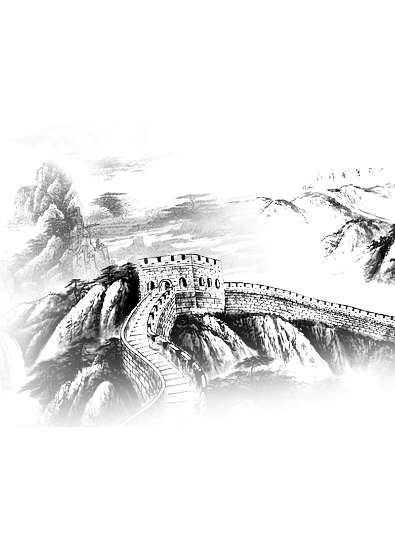 党建红色文化墙装饰透明底免抠图贴纸图片