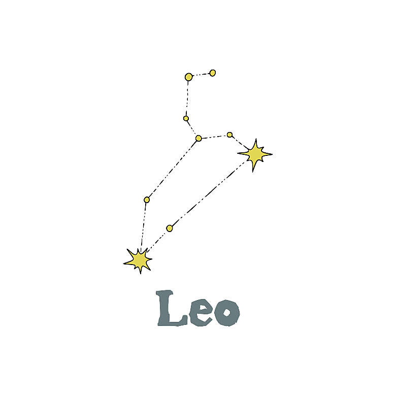 手绘卡通宇航员太空宇宙元素图案