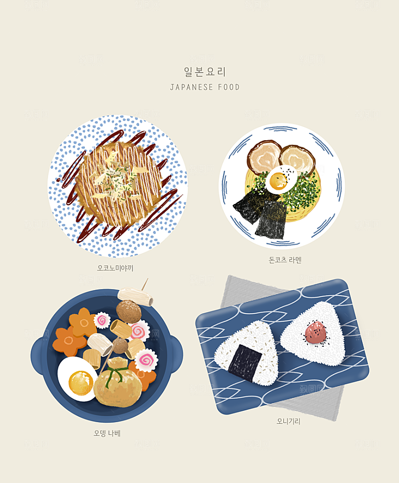 创意美食食物寿司甜品蛋糕