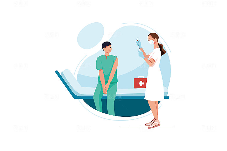 商务办公人物插画素材