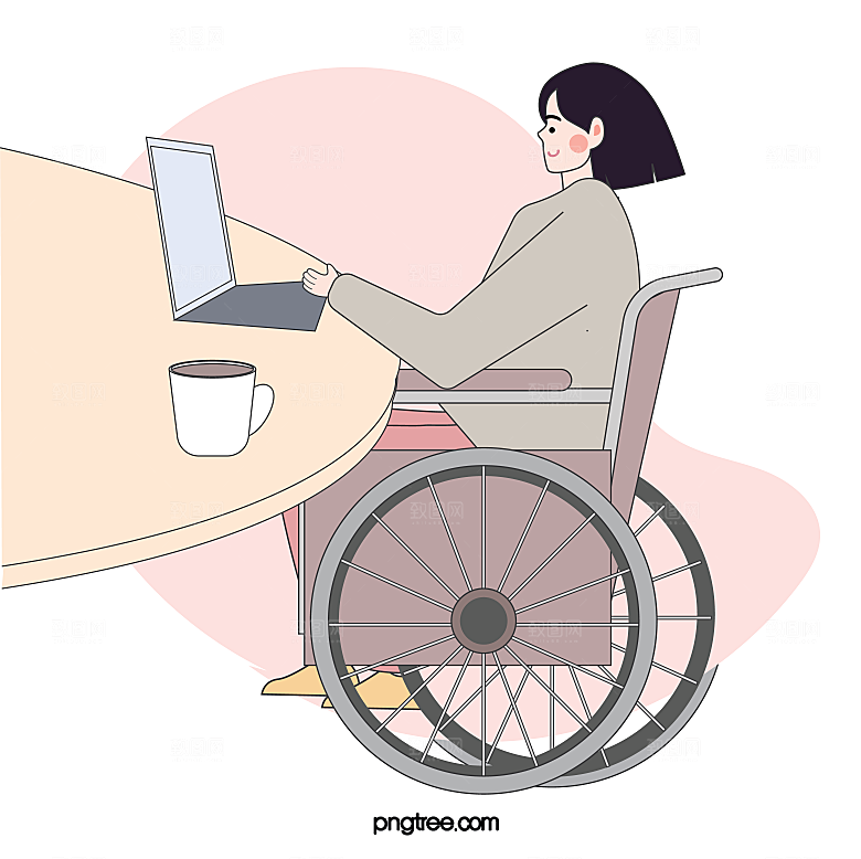 互联网扁平商务金融卡通人物办公场景插画