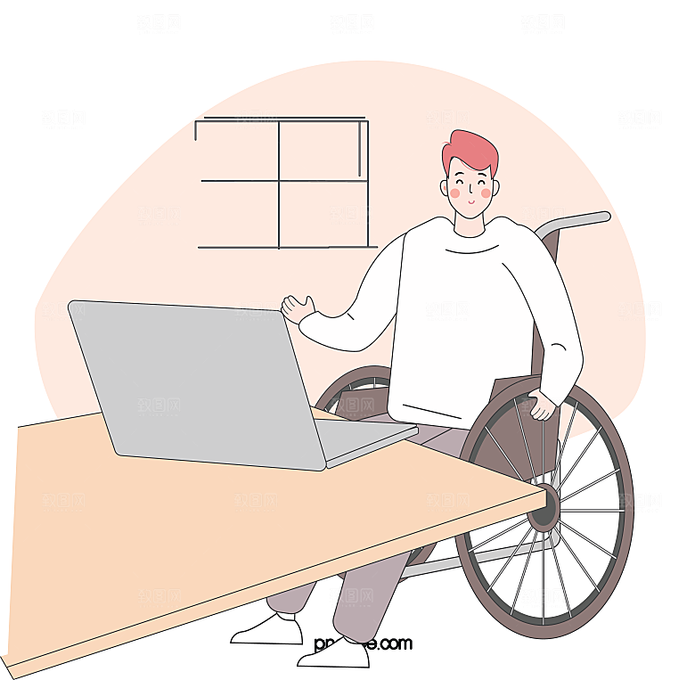 互联网扁平商务金融卡通人物办公场景插画