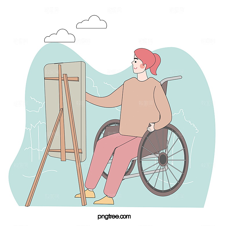 互联网扁平商务金融卡通人物办公场景插画